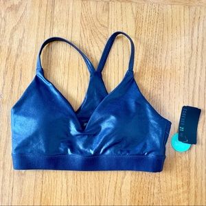 Forever 21 Metallic Gray/Purple Sports Bra 💦